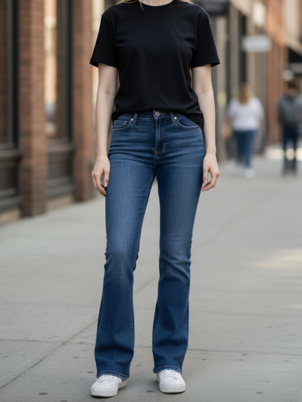 Vera Wang Dark Blue Bootcut Classic Comfy Jeans Sz 10 W30 L31